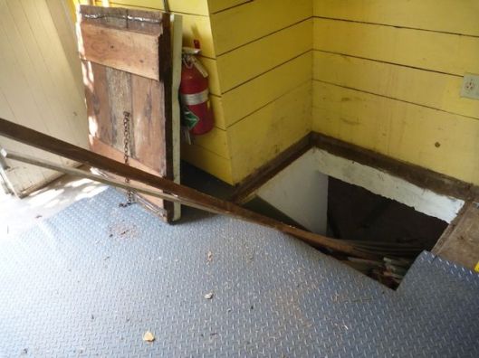 wood chute to baSEMENT `1