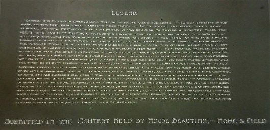 House Beautiful Poster blurb